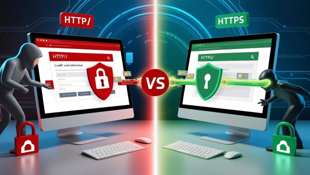 http and https image 